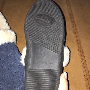 clarks tessa slippers